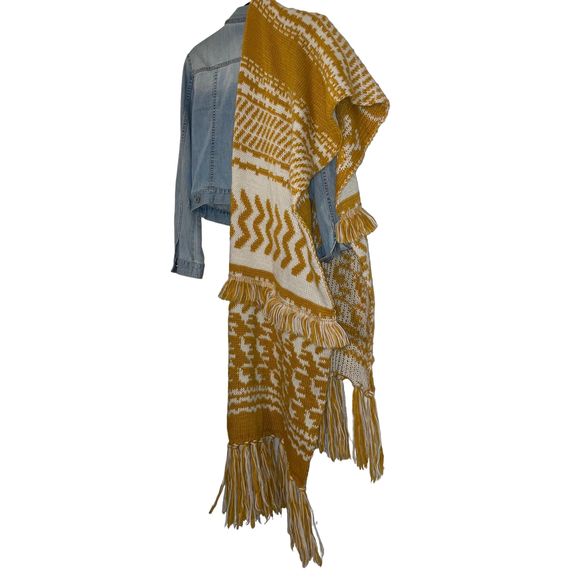 Free People Mile High Oversized Knit Scarf - Picture 4 of 16